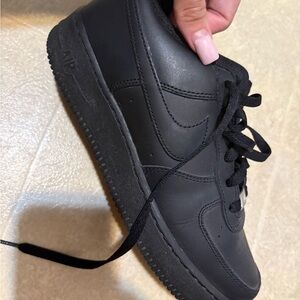 Black Nike Air Force 1 Sneakers